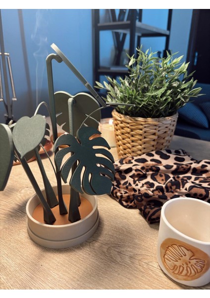 Monstera Bardak Altlığı / Deve Tabanı Bardak Altlığı / Dekoratif fırsatları