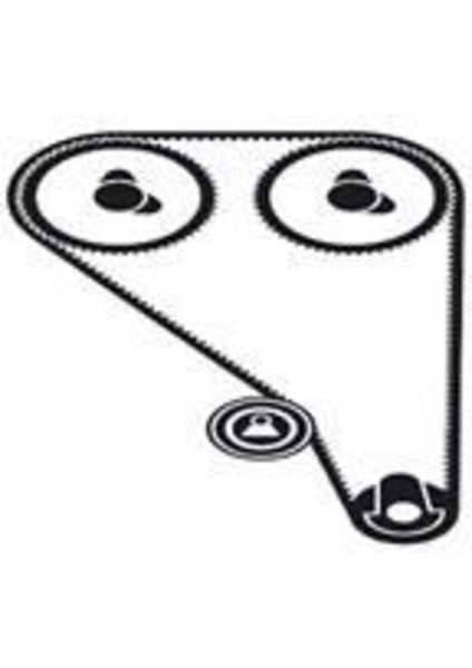 K015433XS Triger Eksantrik Gergi Seti Fıesta 95-02 Focus 98