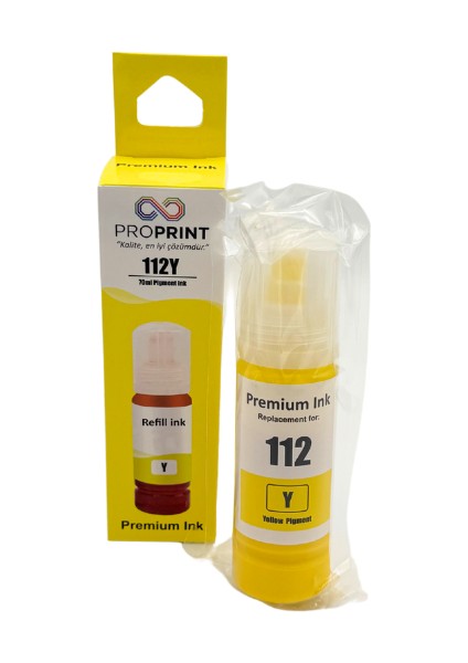 Epson L15180 Sarı Muadil Mürekkep 112 - 70 ml