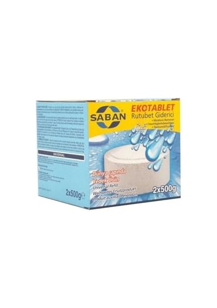 2X500 Gr. Nem Alıcı Yedek Tablet Vanilya Kokulu modelleri