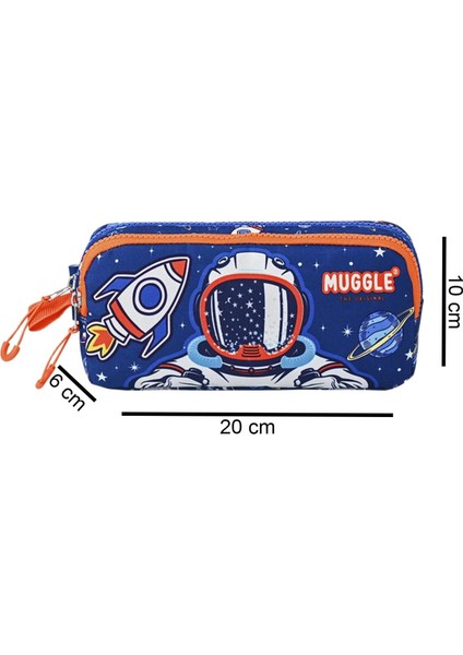 2 Bölmeli Astro Kalemlik Lacivert (MU-5870) fiyatları