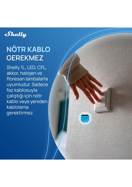 2l Gen3 Nötrsüz 2 Kanallı Akıllı Röle