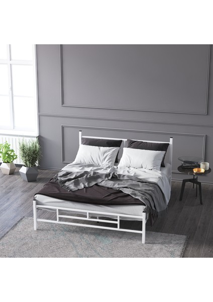 Metal Karyola, Defne Metal Karyola 140X190 cm Beyaz Renk modelleri