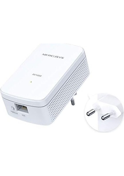 Storemax MP500 Kıt, AV1000, Tak ve Kullan (Kurulum Gerektirmez), Gigabit Ethernet Portlu Powerline Wifi Kiti