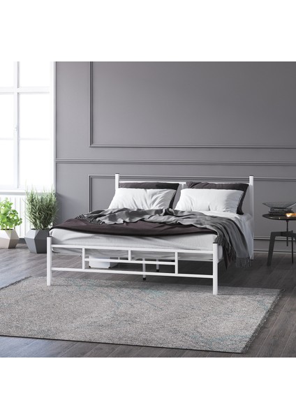 Metal Karyola, Defne Metal Karyola 120X200 cm Beyaz Renk modelleri