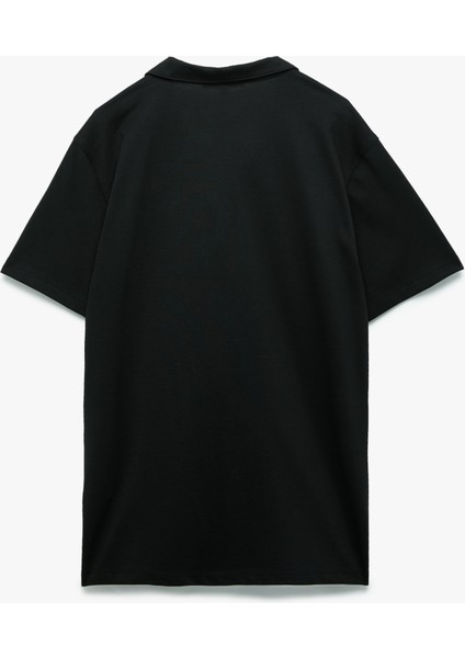 Regular Fit Kısa Kollu Pike Kumaş Pamuklu Polo Yaka Tişört fiyatları