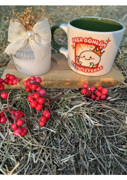 Esprili Seramik Kahve Kupası 200 ml Komik Baskılı Seramik Hediyelik Kupa