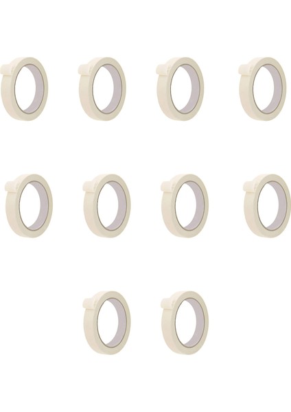 Maskeleme Boya Boyacı Bandı - 16MM x 20 Metre - 10 Adet