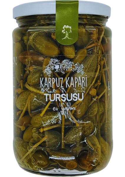 Karpuz Kapari Turşusu 720 gr (Ev Yapımı,Doğal,katkısız)