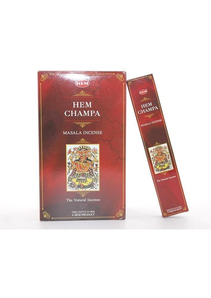 Hem Champa Masala Aromalı Çubuk Tütsü 15 gr