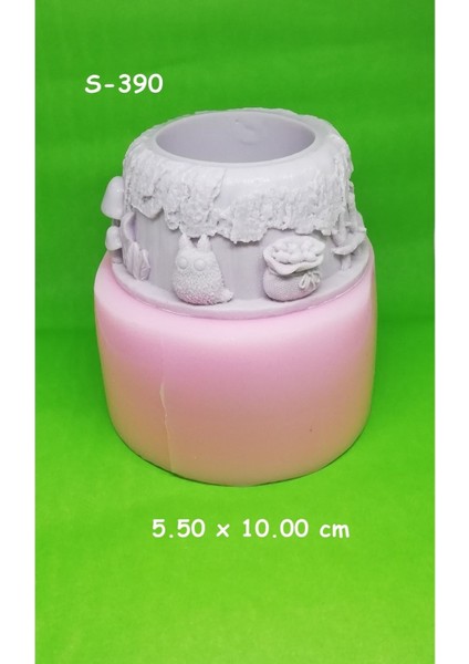 Totora Saksı Silikon Kalıp