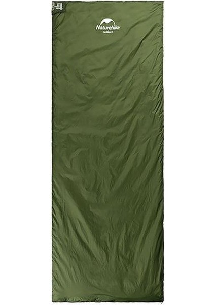 Naturehıke LW180 Mini Uyku Tulumu Yeşil Renk M Beden Sol Fermuar