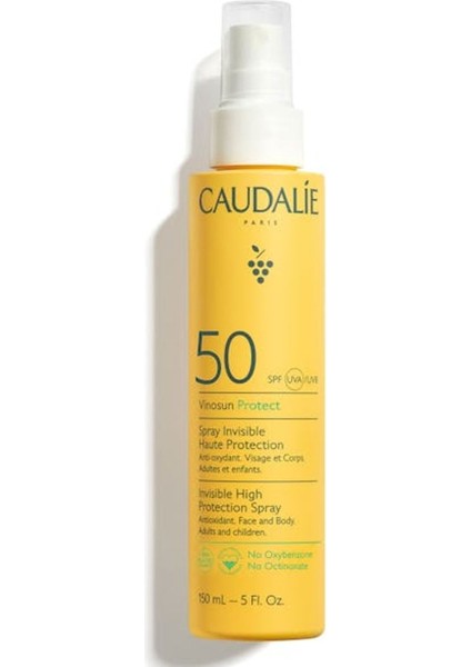Caudalie Vinosun High Protection Spray SPF50 150 ml