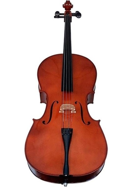 Cello Mat, Kılıflı+Yay+Reçine, 4/4 Scale, German