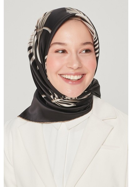 Nostalji Serisi Ipek Twill Eşarp 8548D-09