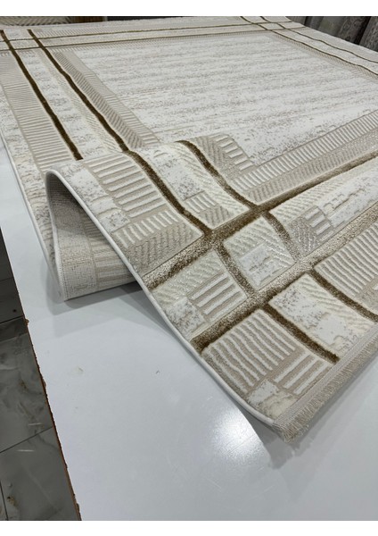 Halı Beyaz Vizon Spor Desen Halı Argın Halı fırsatları