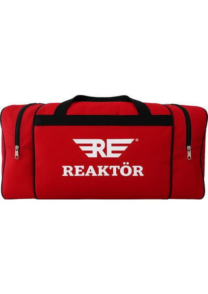 Unisex Yanı Cepli Uzun Askılı Kadın ve Erkek Kullanabilir Seyahat Fitness ve Spor Çantası