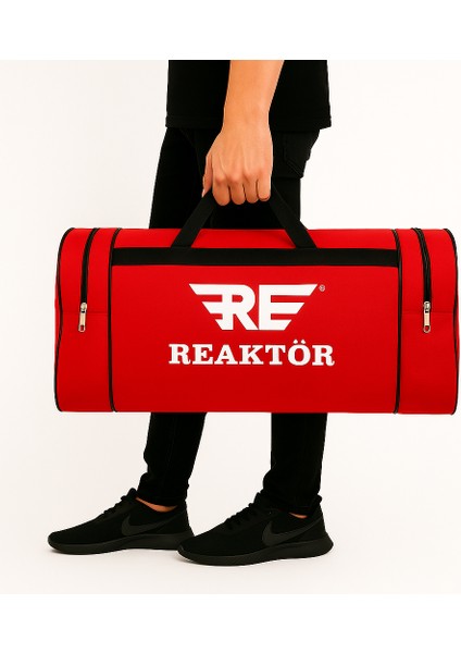 Unisex Yanı Cepli Uzun Askılı Kadın ve Erkek Kullanabilir Seyahat Fitness ve Spor Çantası indirimleri