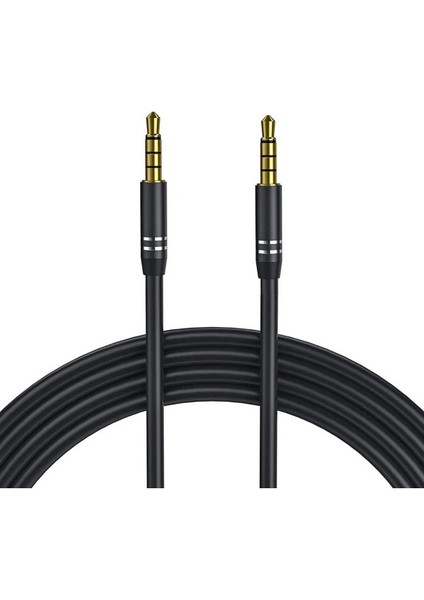 Aux Kablo (Ses Aktarım Kablosu) 3,5 Jak Oto Ses Kablosu