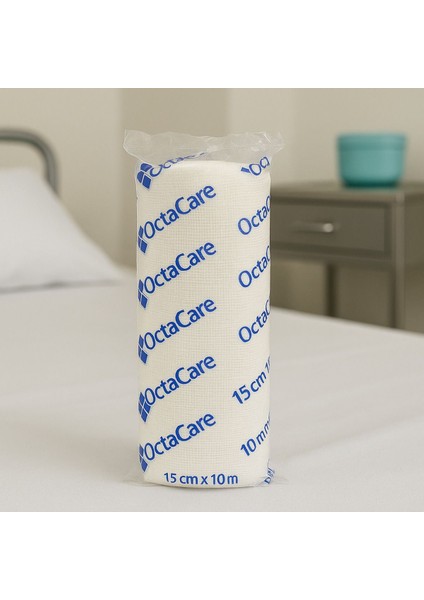 Hidrofil Sargı Bezi 15 cm x 10 M 1 Rulo Deprem/sağlık Çantası /eczadolabı/ilk Yardım.