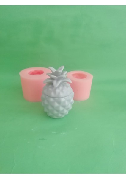 Kapaklı Ananas Silikon Kalıp