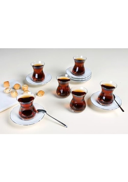 Maria Platin 12 Parça 6 Kişilik Çay Takımı fiyatları