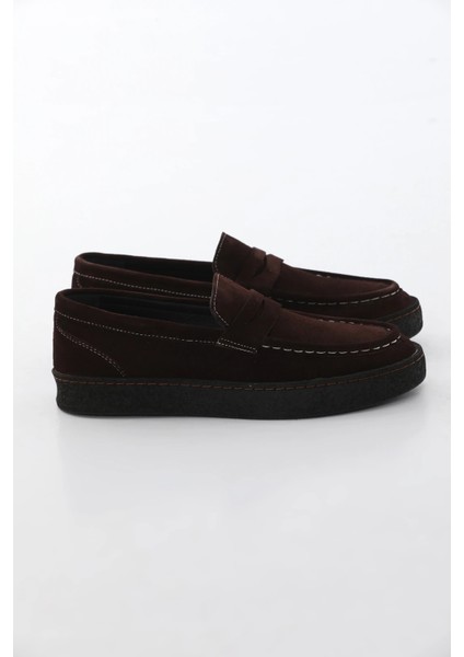 Costa Model Hakiki Süet Deri Casual Kauçuk Taban Ayakkabı