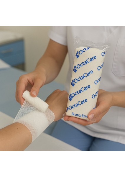 Hidrofil Sargı Bezi 10 cm x 10 M 1 Rulo Deprem/sağlık Çantası /eczadolabı/ilk Yardım.