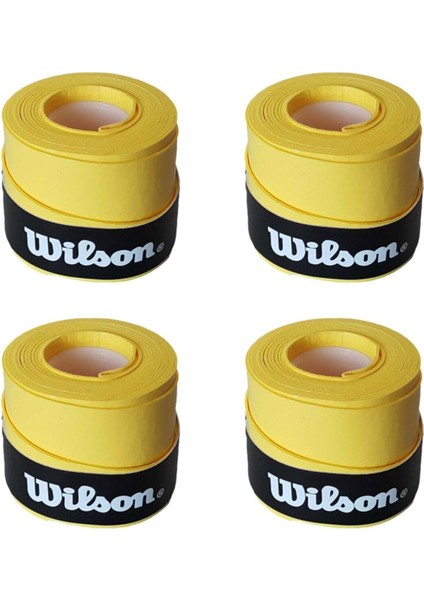 Comfort Bowl O'grips 4 Adet Grip, Tenis Raketi Gribi Sarı
