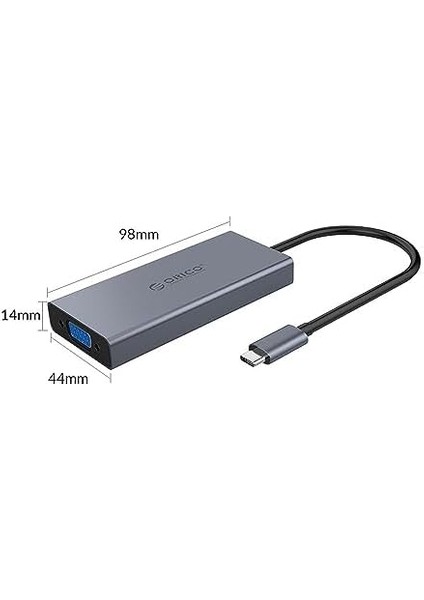 Type-C To USB 3.0 HDMI VGA Aux Pd Çoklayıcı Dönüştürücü Hub modelleri