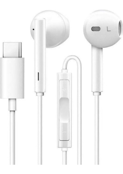 Apple Uyumlu Type-C Kablolu Gürültü Önleyici Yeni Nesil Kulak Içi Kulaklık 15 Pro 15 Pro Max Uyumlu fiyatları