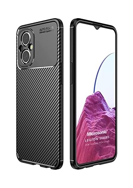 Xiaomi Poco M5 Için Kılıf Legion Series Siyah [poco M5 ile Uyumlu Kılıf - Siyah]