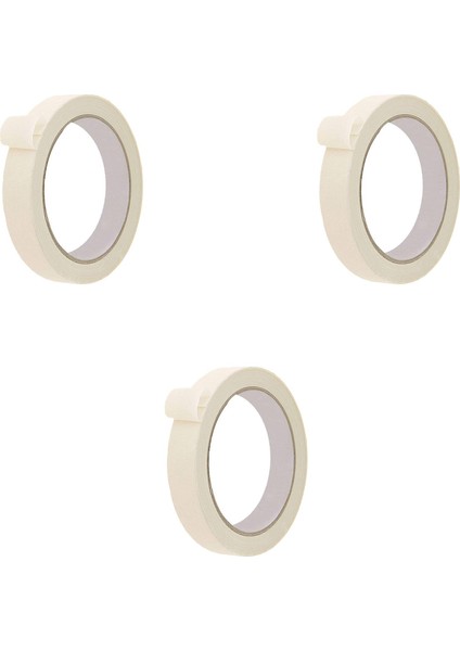 Maskeleme Boya Boyacı Bandı - 22 mm x 20 Metre - 3 Adet