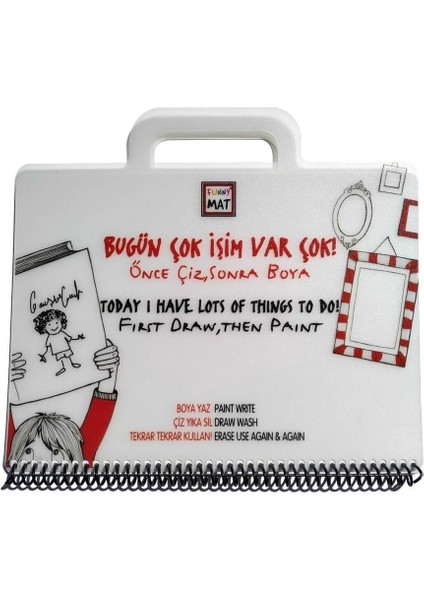 Mat Mini Set - Bugün Çok Işim Var Çok! (Kapak Değişebilir)