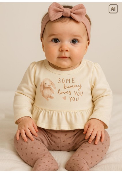 Organik Bunny Love You 2'li Takım