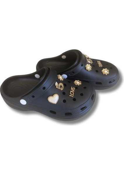 Lovıta Crocs Model Terlik 36-40 Siyah