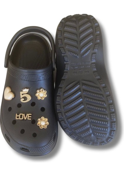 Lovıta Crocs Model Terlik 36-40 Siyah