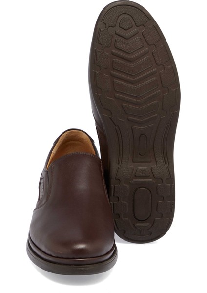 Kahve Deri Erkek Casual Ayakkabı - E24S1AY57132-D38 modelleri
