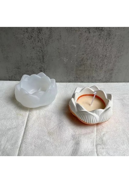 Lotus Çiçeği Silikon Kalıp (S755)