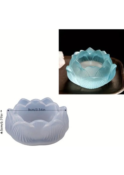 Lotus Çiçeği Silikon Kalıp (S755)
