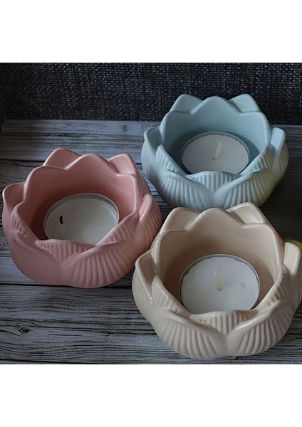 Lotus Çiçeği Silikon Kalıp (S755)