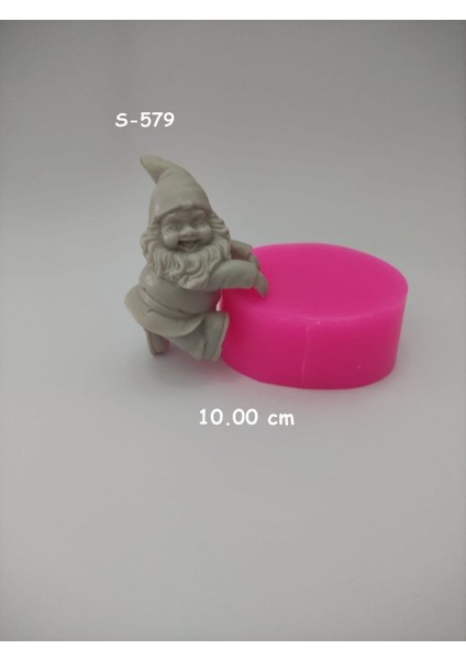 Cüce Saksı Süsü Silikon Kalıp