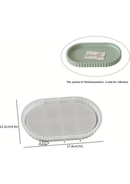 Tırtıklı Taban No:2 Silikon Kalıp (S865)