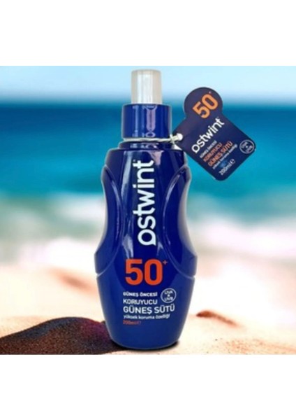 50+ Faktör Güneş Öncesi Koruyucu Güneş Sütü Yetişkin Güneş Losyonu 200 ml