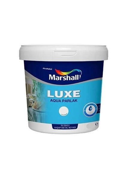 Luxe Aqua Su Bazlı Yağlı Boya Beyaz 0.75 Lt.