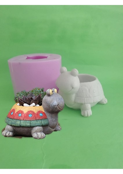 Kaplumbağa Saksı Silikon Kalıp. fiyatları