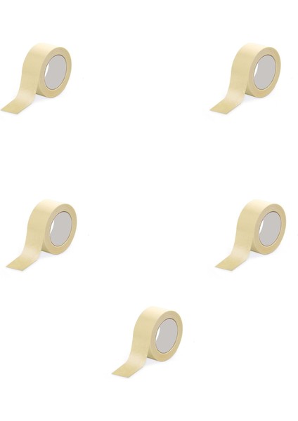 Maskeleme Boya Boyacı Bandı - 45 mm x 20 Yrd - 5 Adet