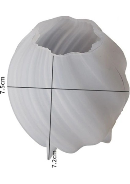 Örgü Mum Silikon Kalıp (Orta Boy) (S-706) fiyatları