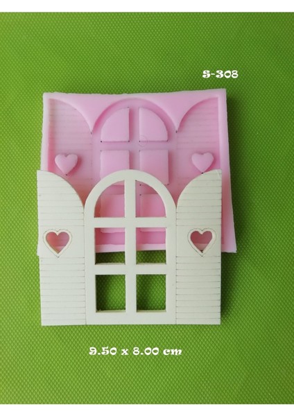 Pencere 3 Silikon Kalıp