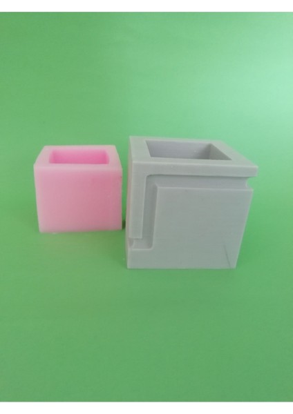 Kare Desensli Saksı Silikon Kalıp fiyatları